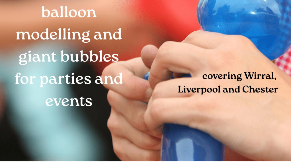 children's party entertainment Wirral, Liverpool and Chester